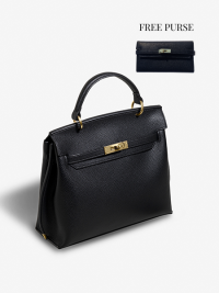 « Discover the Versatility of the Selena: A Must-Have Black/Grey Leather Handbag Tote for Every Woman »
