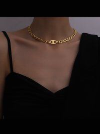 « Unveiling the Elegance: Chris’s Gold Plated Oversized Chain Necklace Choker – A Luxury Designer Look »