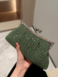 « Shimmer and Shine: Unveiling the Kendall Luxury Glamorous Crystal Diamond Evening Purse »